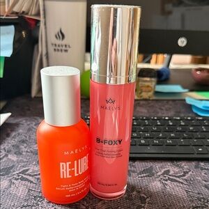 B-Foxy and Re-Lure Tightening Cream Set - Pink and Orange
